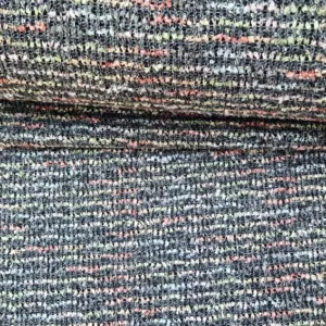 Bouclé stof met pailletten – geschikt voor damesvest of trui Bij makomastoffen Stoffenwebwinkel online Zwolle