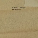 Gemêleerde outdoor stof voor bekleding van loungebank, camper caravan interieur waterafstotend