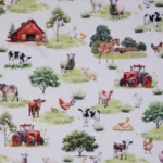 Boerderij leven tractor koeien varkens Dieren van de boerderij