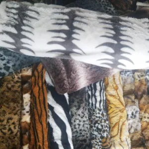 Imitatiebont Dierenprint Nepbont Stof Keuze uit veel designs geschikt voor kleding, voering en woondecoratie