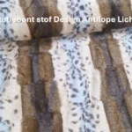 Zachte imitatiebont stof Design Antilope Licht Bruin dierenprint