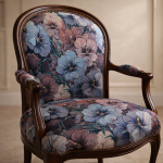 Zelf een stoel bekleden met gobelin stoffen van makomastoffen stoffenwebwinkel online in Drenthe