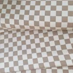 Boerenbond Theedoeken ruitstof Beige