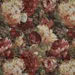 Jacquard Gobelin bloemen boeket Voor kleding en decoratie