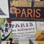 Momenten in oud Parijs stof nostalgie vintage Stoffenwebwinkel Drenthe