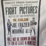 Muhammad Ali vs Joe Frazier Boxing