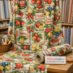 Fruit-decoratie-stof-Bij-makomastoffen-Markt-Emmen