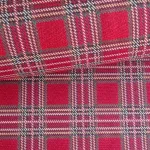 Gobelin stof Rode Tartan Ruit geweven rode tartan ruit voor woondecoratie