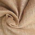 jute stof goudspikkel naturel beige met goudkleurige spikkels