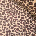 Teddy Borg met Panter Design – zachte fluffy panterprint winterstof